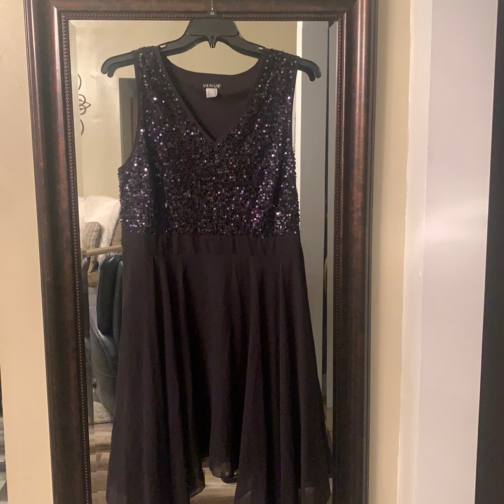 Beautiful Black Sequin Dress